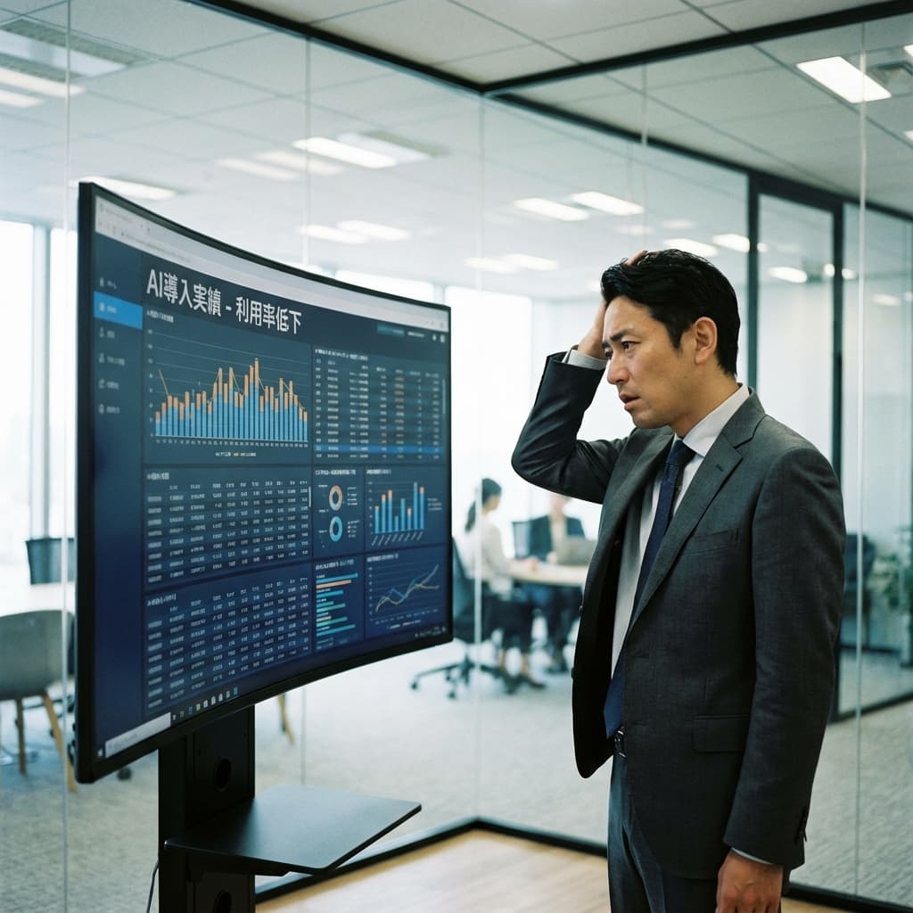 AIを導入したが、現場で使われない