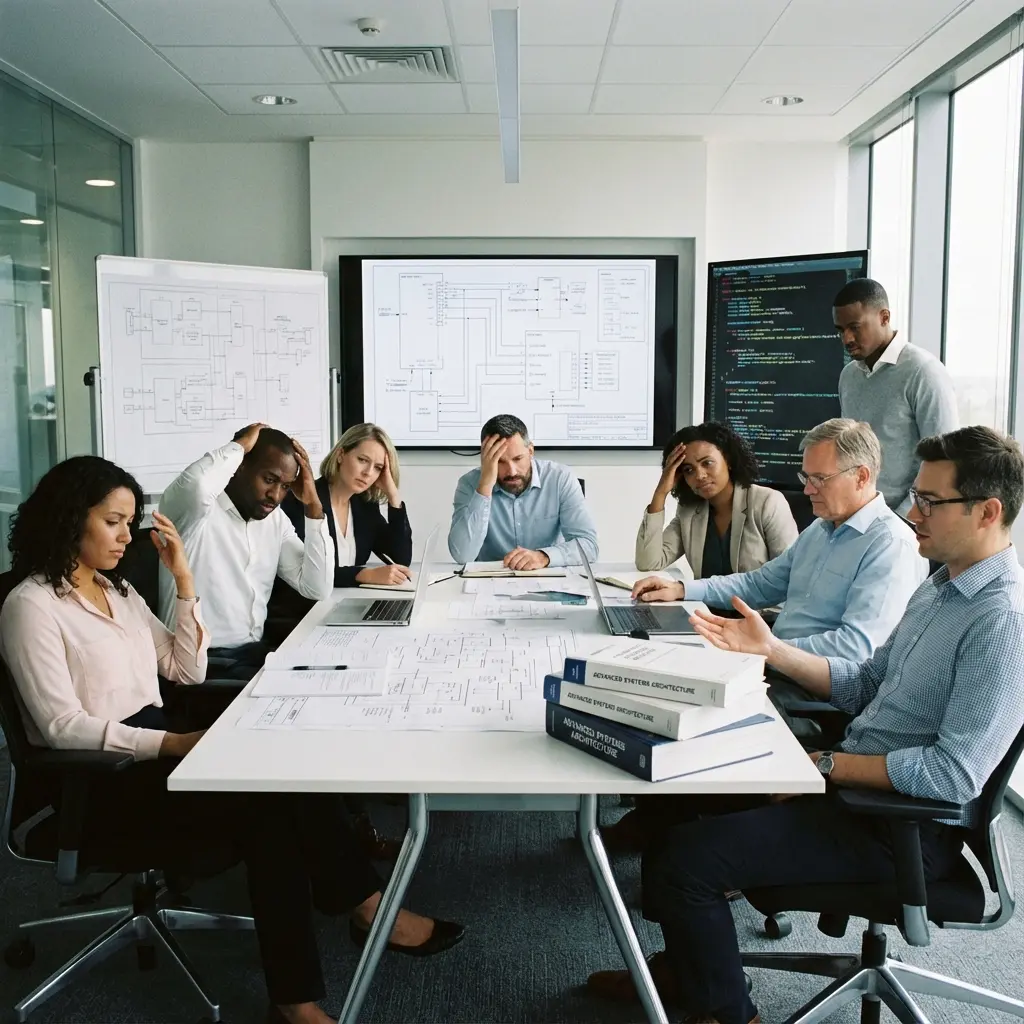 社内に詳しい人材がおらず進まない